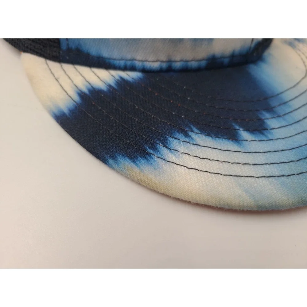 Houston Astros Tie Dye New Era 9Fifty Mesh Trucker‎ Snapback Hat Cap Blue White